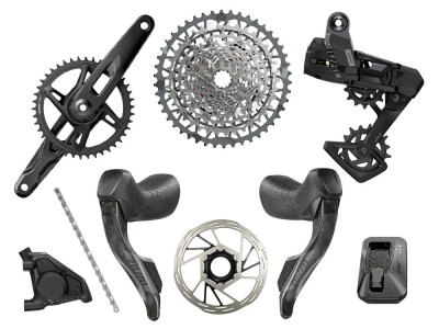 SRAM Rival XPLR AXS Wide HRD E1 Gravel Groupset 1x13 170 mm