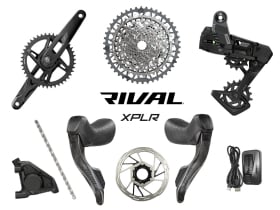 SRAM Rival XPLR AXS Wide HRD E1 Gravel Groupset 1x13 |...