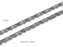R2BIKE pre-waxed SRAM Force Chain incl. Chain lock Flattop | HollowPin E1 | 12- / 13-speed | 126 links | silver