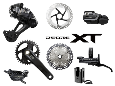 SHIMANO Deore XT Di2 Trail Komplettgruppe M8220 | 10 - 51 Zähne | 203 / 180 mm 175 mm 36 Zähne