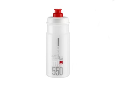 ELITE Jet Drinking Bottle | 550 ml | transparent / red