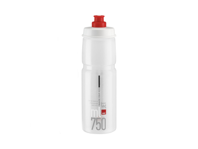 ELITE Jet Drinking Bottle | 750 ml | transparent / red