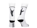 MALDITA BUENA SUERTE Socks Rock On | white