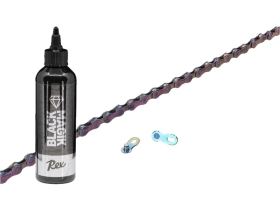 R2BIKE pre-waxed SAVER PACK | KMC X12 Chain + REX Black...