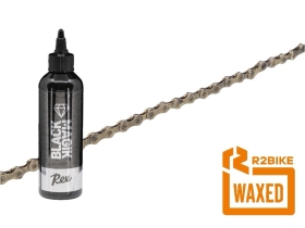 R2BIKE pre-waxed SAVER PACK | KMC X12 Chain + REX Black...
