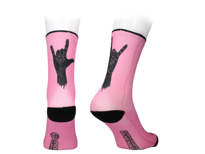 MALDITA BUENA SUERTE Socks Rock On | pink M | 39-40