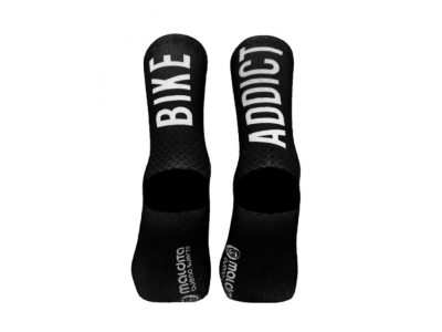 MALDITA BUENA SUERTE Socken Bike Addict | schwarz L | 41-43