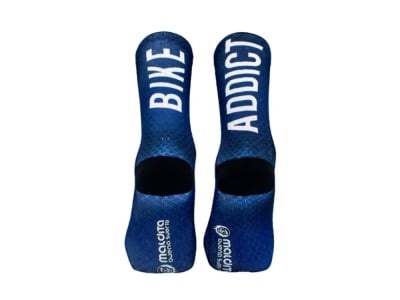 MALDITA BUENA SUERTE Socks Bike Addict | blue