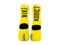 MALDITA BUENA SUERTE Socks Bike Addict | yellow XL | 44-46
