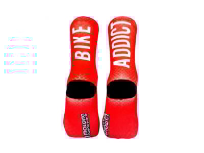 MALDITA BUENA SUERTE Socks Bike Addict | red