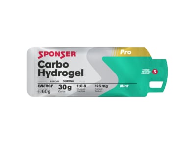 SPONSER Energy Gel Carbo Hydrogel Mint | 60g Bag