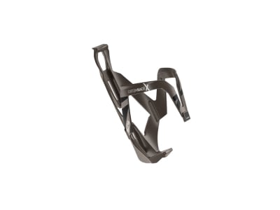 ELITE Bottle Cage Custom Race X | Fiberglass-Composite | Titan Metal / black glossy