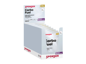 SPONSER Sports Drink Carbo Fuel Blackcurrant | 10 Sachets...