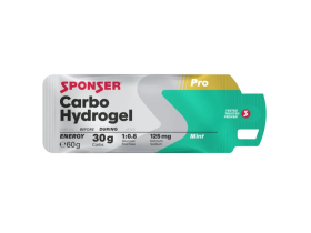 SPONSER Energy Gel Carbo Hydrogel Mint | 20 Sachets Box