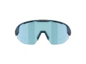 BLIZ Sunglasses Matrix Small Matte Blue | Smoke Ice Blue Mirror