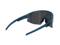 BLIZ Sunglasses Matrix Small Matte Blue | Smoke Ice Blue Mirror