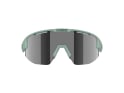 BLIZ Sunglasses Matrix Small Matte Green | Smoke Silver Mirror
