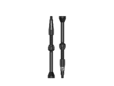 LEZYNE Tubeless Valve CNC Pro TLR pair | black 60 mm