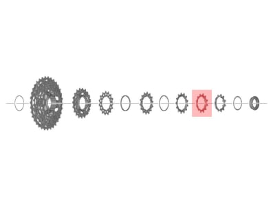 SHIMANO Sprocket for CS-R9200 Dura Ace + CS-R8101 Ultegra Cassettes |