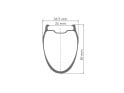 DT SWISS Hinterrad 28" GRC 1100 Dicut Center Lock 50 mm | 12x142 mm Steckachse | Shimano Micro Spline