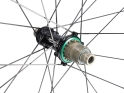EXTRALITE Wheelset 28" Road | CyberDisc 350C with Stainless Steel Spokes | Center Lock Enduro Steel Bearings | Campagnolo N3W