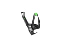 ELITE Bottle Cage Cannibal XC | black / green glossy
