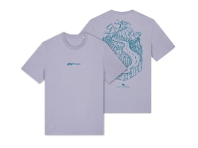 R2BIKE T-shirt ROAD Passion | lavender-petrol