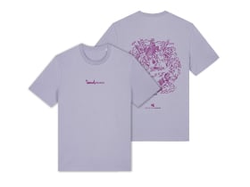 R2BIKE T-Shirt GRAVEL Passion | lavender-purple