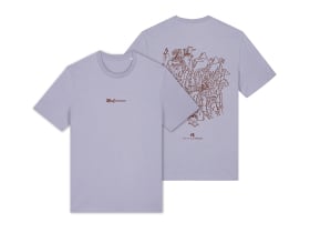 R2BIKE T-Shirt TRAIL Passion | lavender-terra