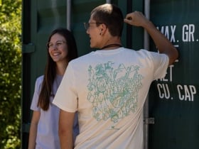 R2BIKE T-Shirt TRAIL Passion | natural-mint