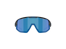 BLIZ Sonnenbrille Fusion Matte Black | Brown Mirror Blue