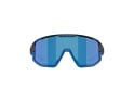 BLIZ Sonnenbrille Fusion Matte Black | Brown Mirror Blue