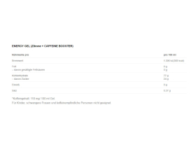 SQUEEZY Energy Gel Energy Gel Refiller Lemon + Caffeine |...