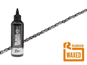 R2BIKE pre-waxed SAVER PACK | KMC X12 Chain + REX Black...