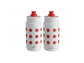ELITE Fly Tour de France Water Bottle | 550 ml | Red...
