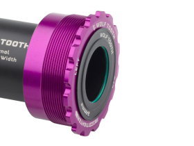 WOLF TOOTH Innenlager T47 Shimano 24 mm | ultraviolet purple