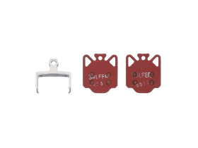 GALFER Advanced Brake Pads for Campagnolo Ekar DB-310 | red