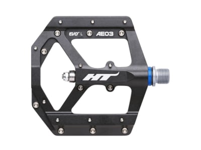 HT COMPONENTS Pedale AE03 (EVO+)  Flat Pedals | schwarz