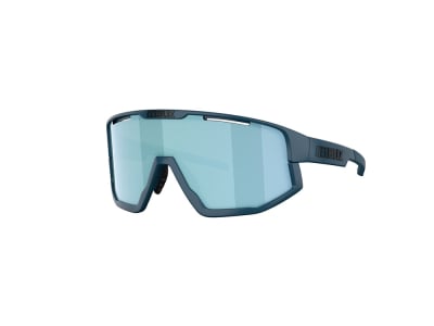 BLIZ Sonnenbrille Fusion Small Matte Blue | Smoke Mirror Ice Blue