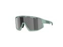 BLIZ Sunglasses Fusion Small Matte Green | Smoke Mirror Silver