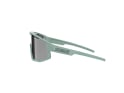BLIZ Sunglasses Fusion Small Matte Green | Smoke Mirror Silver