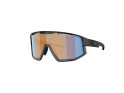 BLIZ Sunglasses Fusion Small Matte Black | Nordic Light Coral Orange Mirror Blue