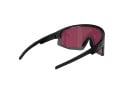BLIZ Sunglasses Fusion Small Matte Black | Nordic Light Rose-Violet Mirror Blue