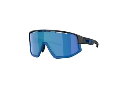 BLIZ Sunglasses Fusion Small Matte Black | Brown Mirror Blue