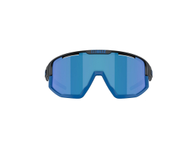 BLIZ Sunglasses Fusion Small Matte Black | Brown Mirror Blue