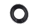 GARBARUK Chainring Oval 1-speed narrow-wide SRAM Thread Mount for RED XPLR Powermeter Spider | black