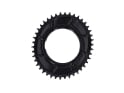 GARBARUK Chainring Oval 1-speed narrow-wide SRAM Thread Mount for RED XPLR Powermeter Spider | black