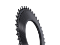 GARBARUK Chainring Oval 1-speed narrow-wide SRAM Thread Mount for RED XPLR Powermeter Spider | black 50 Teeth