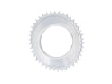 GARBARUK Chainring Oval 1-speed narrow-wide SRAM Thread Mount for RED XPLR Powermeter Spider | silver 40 Teeth