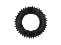 GARBARUK Chainring Round 1-speed narrow-wide SRAM Thread Mount for RED XPLR Powermeter Spider | black